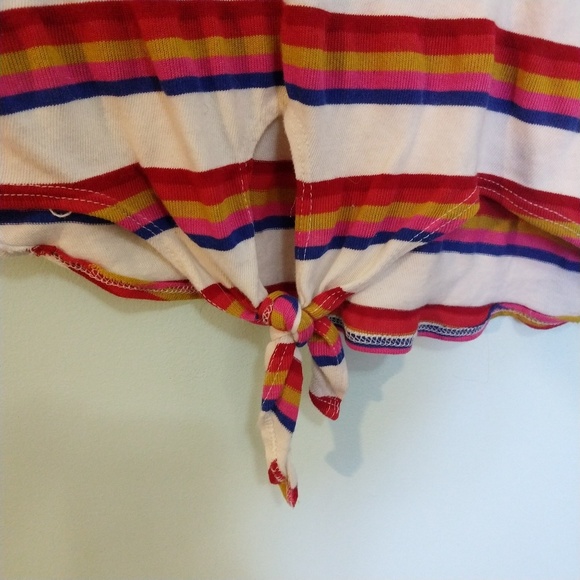 Rainbow Knit Crop Top - Picture 3 of 4